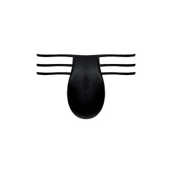 male power Slip Cage Brief Noir